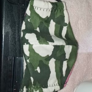 Camo face mask